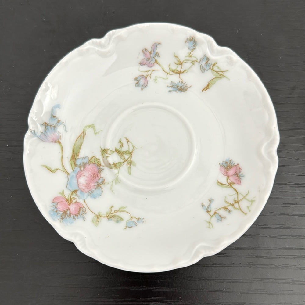 Haviland & Co. Limoges France Schleiger 663 Demitasse Cup & Saucer Set - Picture 3 of 14